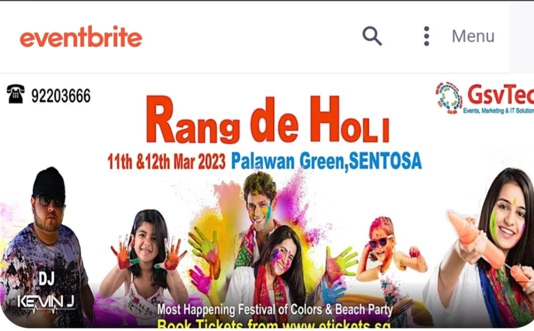 asha holi ticket price