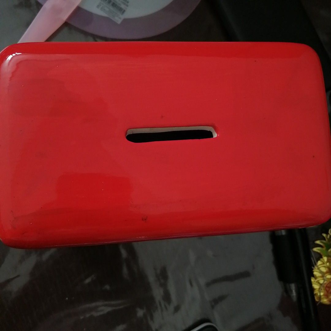 Hong Leong Bank Coin Bank (Ceramic), Hobbies & Toys, Collectibles