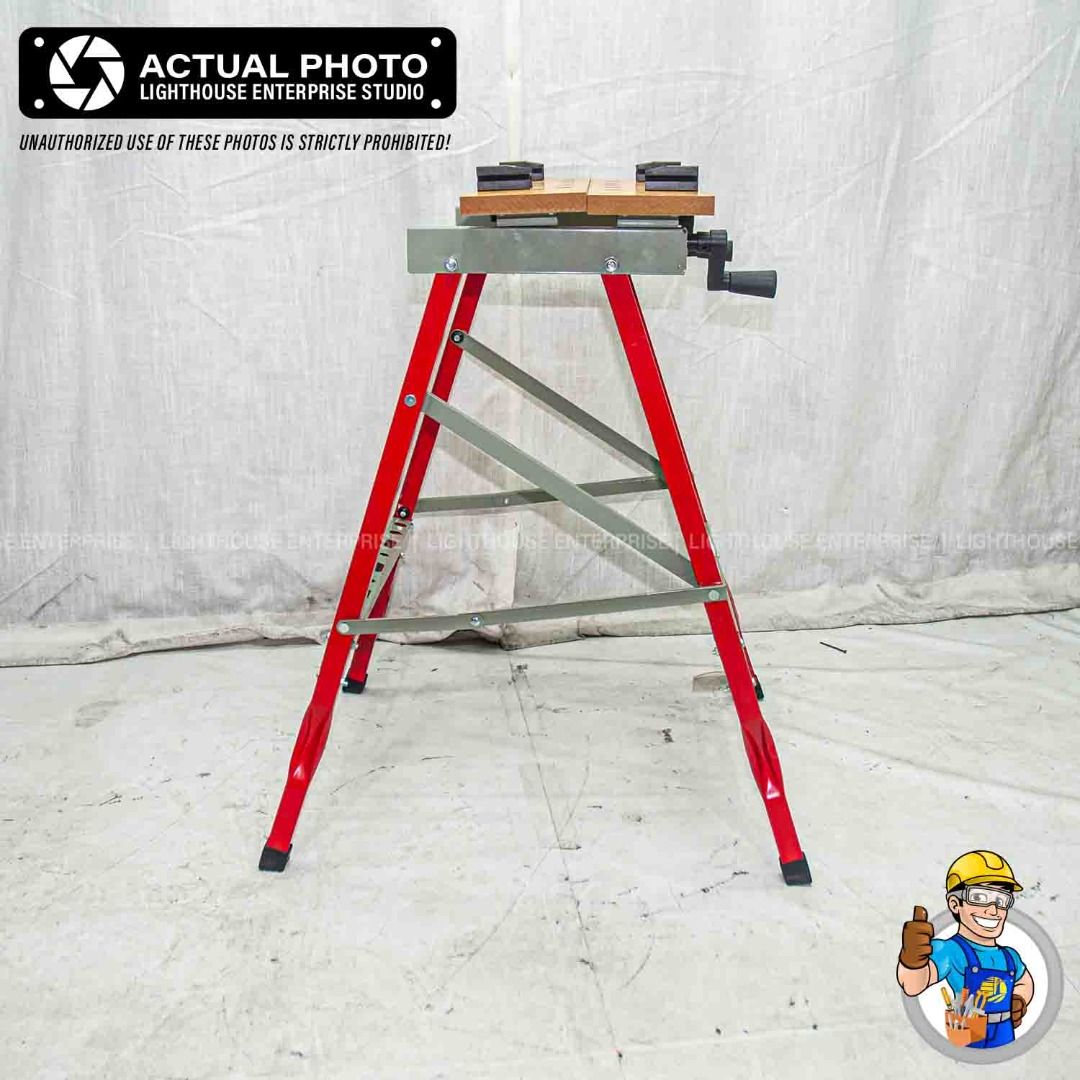 HOYOMA Japan Folding Clamping Workbench with Movable Pegs (WB002