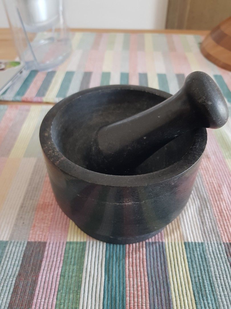 IKEA ADELSTEN MORTAR & PESTLE, 傢俬＆家居, 廚具和餐具, 炊具及配件 Carousell