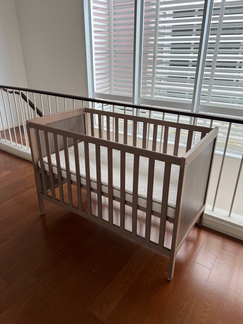 IKEA BABY COT SUNDVIK & SKONAST, Babies & Kids, Baby Nursery & Kids