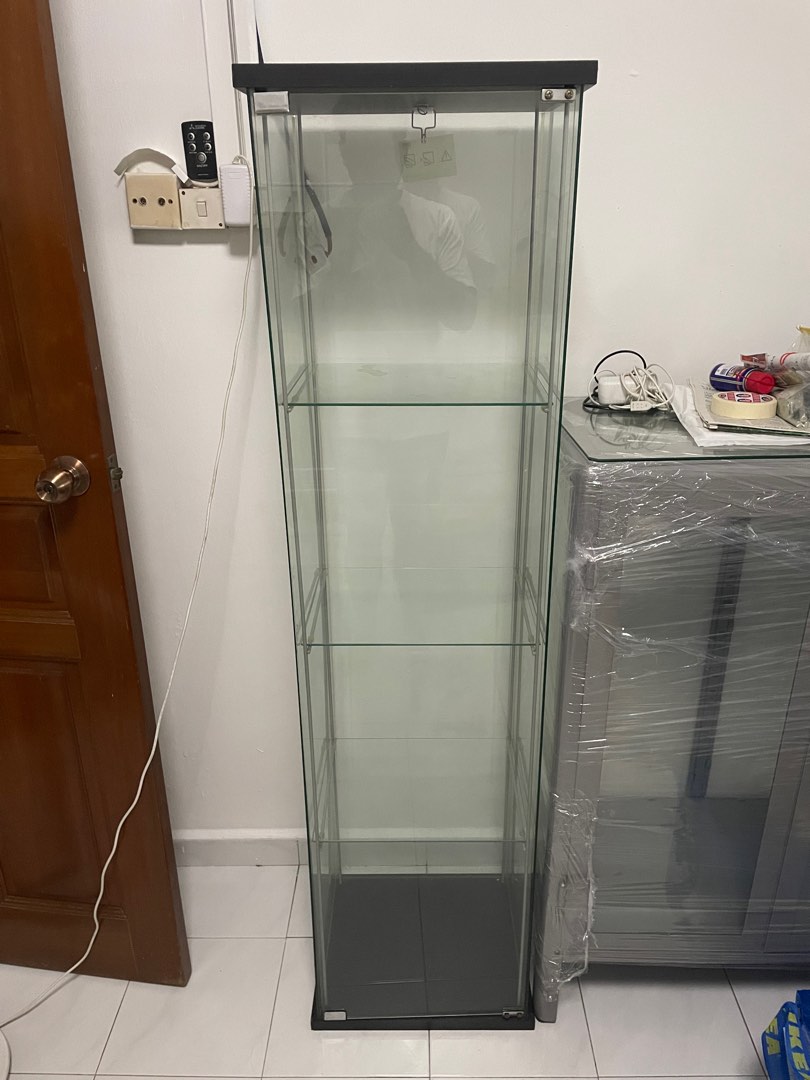 Ikea DETOLF Black Brown Furniture Home Living Furniture