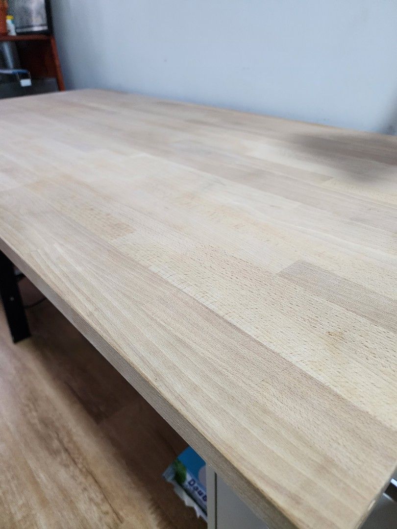 IKEA Gerton Solid Wood Table Top, Furniture & Home Living, Furniture