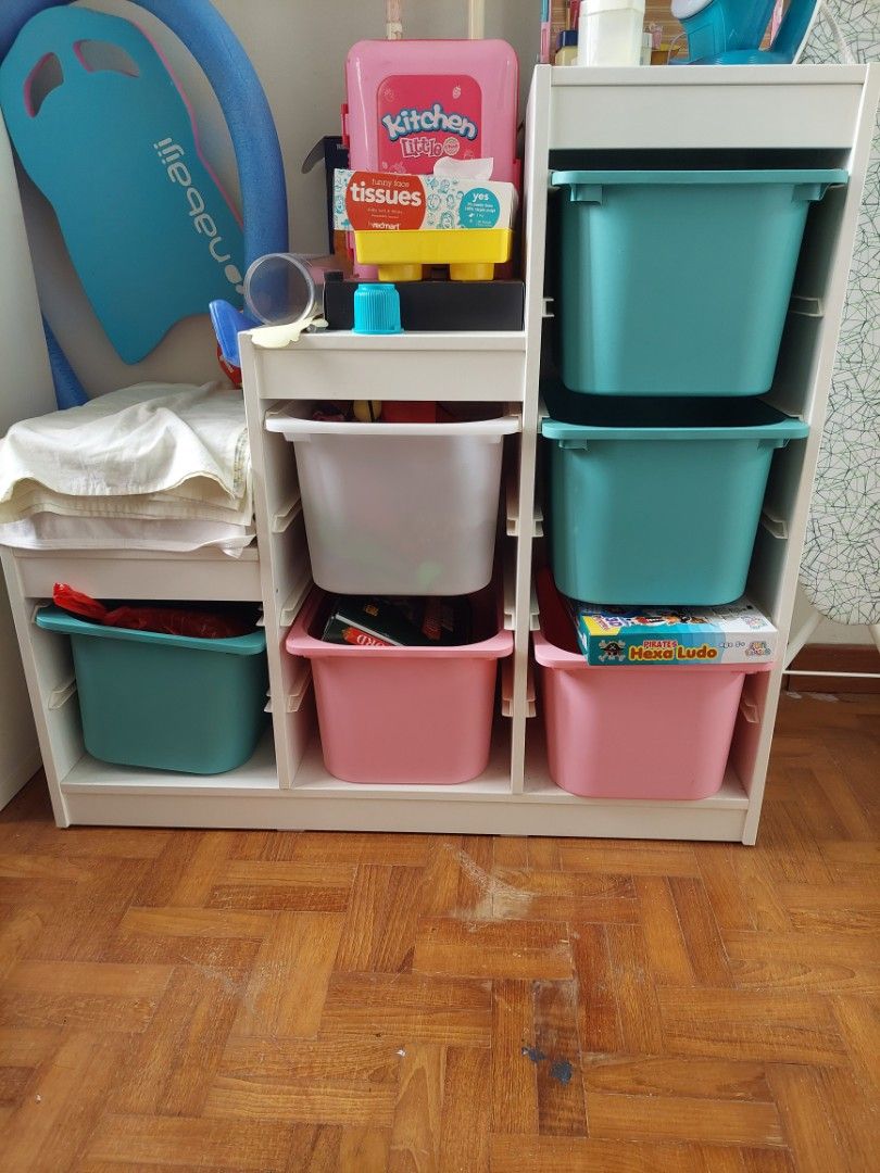 Ikea kids toy Storage (trofast), Babies & Kids, Baby Nursery & Kids
