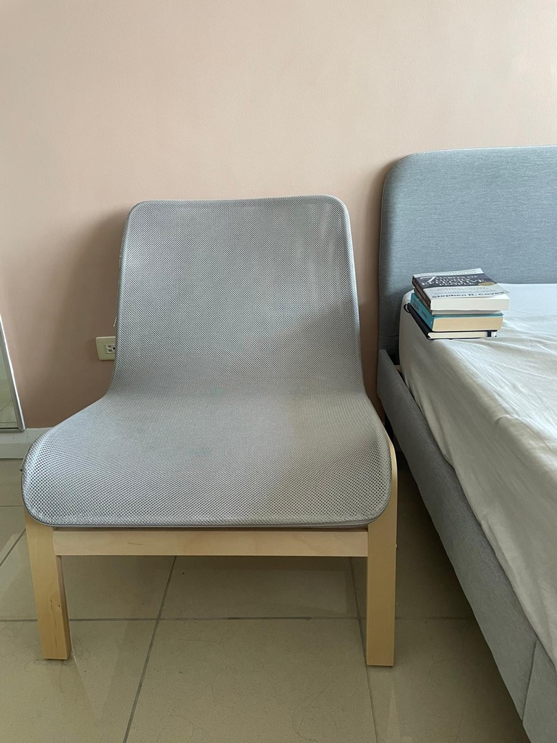 IKEA NOLMYRA easy chair on Carousell