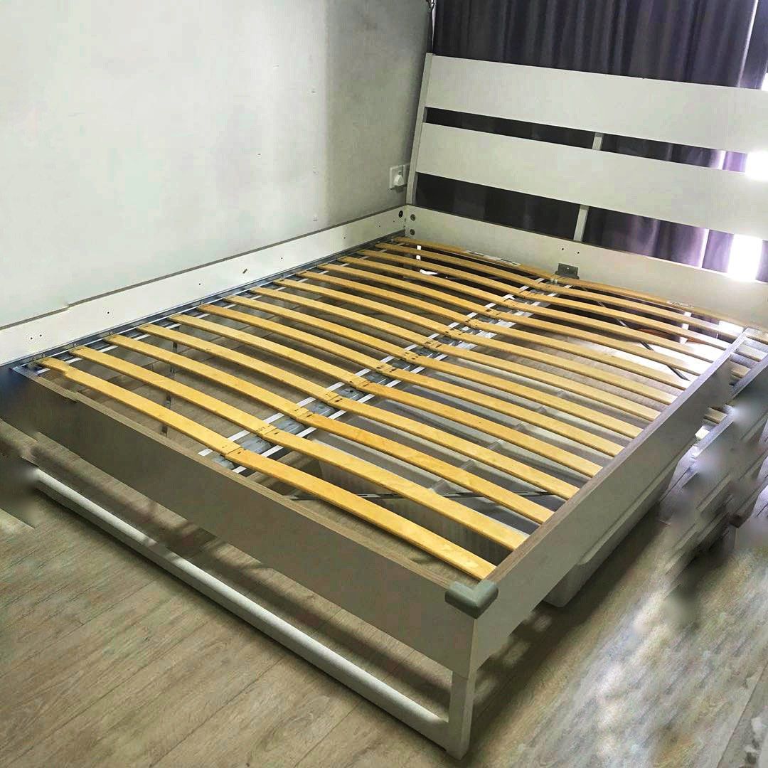 Ikea Trysil Queen Size Bed Frame, Furniture & Home Living, Furniture, Bed Frames & Mattresses on