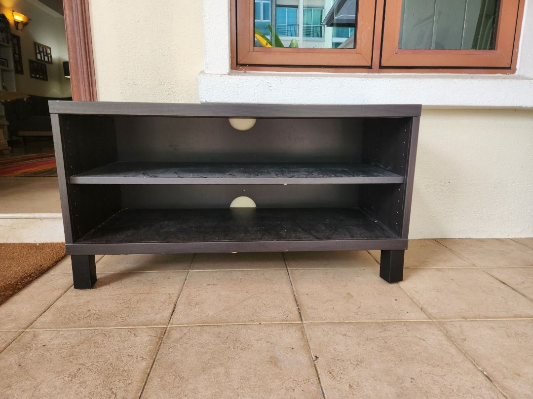 IKEA TV/Shelving Unit, Furniture & Home Living, Furniture, Shelves, & Racks on Carousell