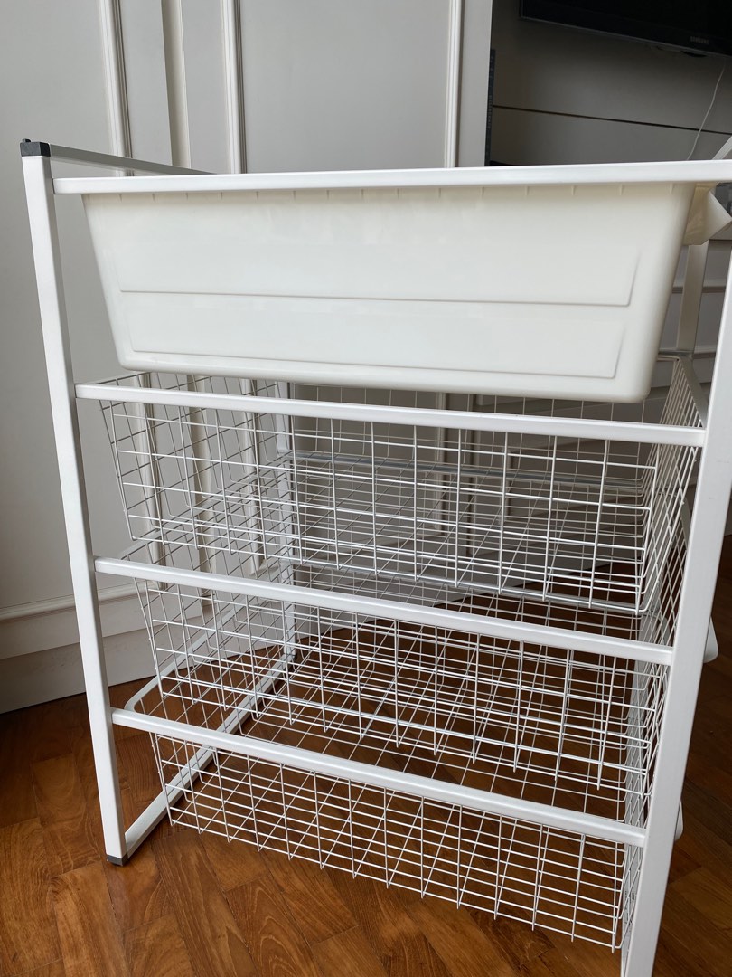 Ikea Wire Basket Drawers, Furniture & Home Living, Furniture, Other