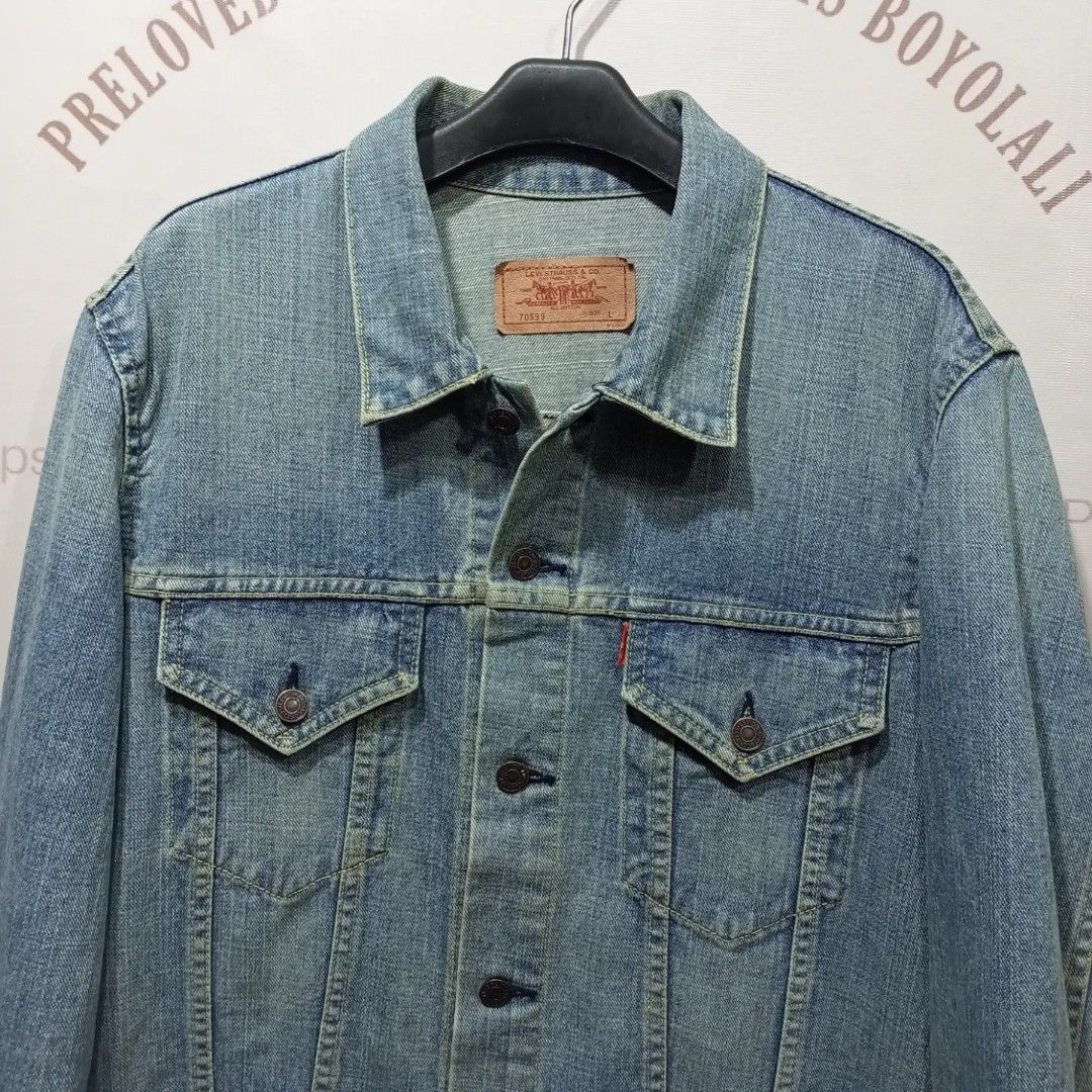 Jaket jeans levis sz M casual pria second original