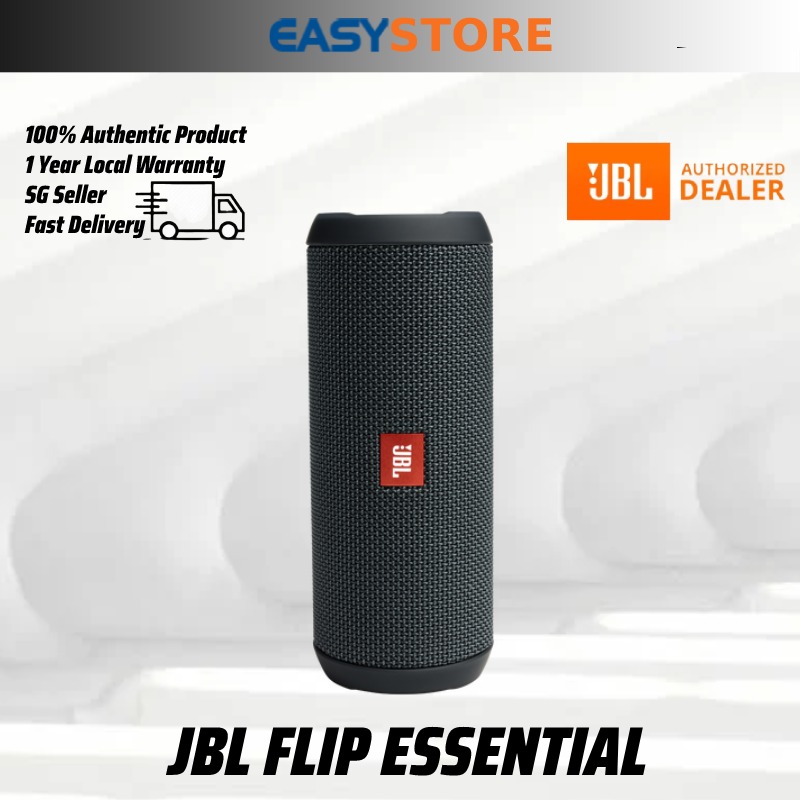 JBL Flip Essential Portable Speaker Black(1 Yr Warranty), Audio, Soundbars,  Speakers & Amplifiers on Carousell
