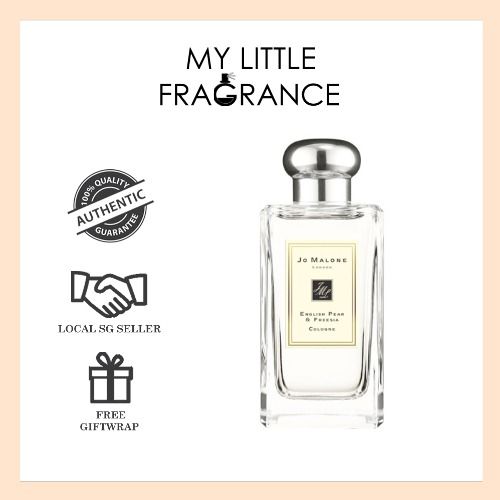 100ml Jo Malone English Pear Freesia Cologne for Unisex Women Woman Ladies Lady and Men Man 3.4oz Authentic Original Genuine BNIB Brand New in Box