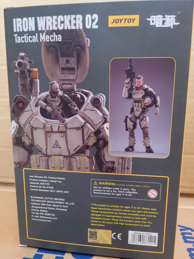 JOYTOY BIB IRON WRECKER 02 TACTICAL MECHA, Hobbies & Toys, Toys & Games