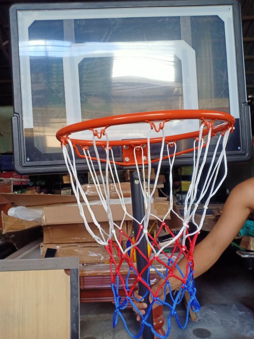 Junior basketball ring with stand on Carousell