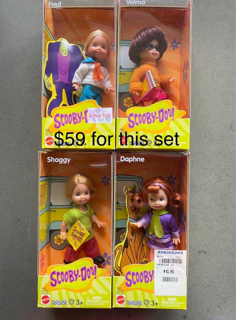 Kelly Barbie sister Wizards of Oz flintstones scooby doo Mattel Hobbies Toys Toys Games on Carousell