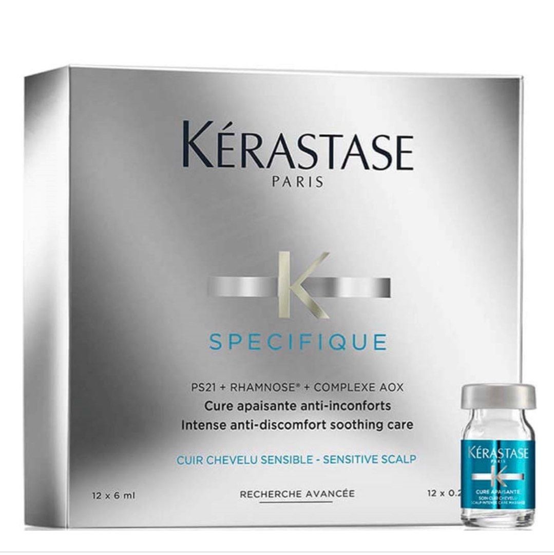 Kerastase Specifique Ampoules Soothing Scalp, Beauty & Personal Care, Hair on Carousell