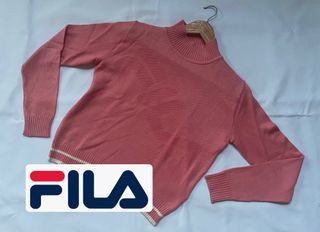 Knit sweater by FILA pink