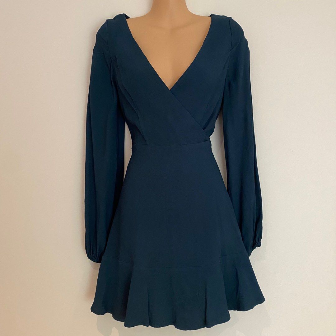 Kookai satinette sales vee dress