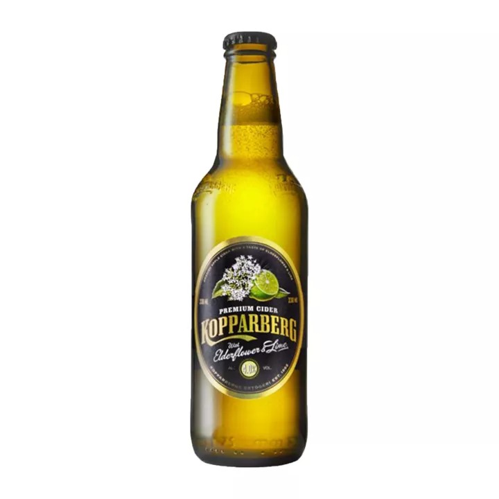 Kopparberg Elderflower Lime Cider 330ml, Food & Drinks, Alcoholic