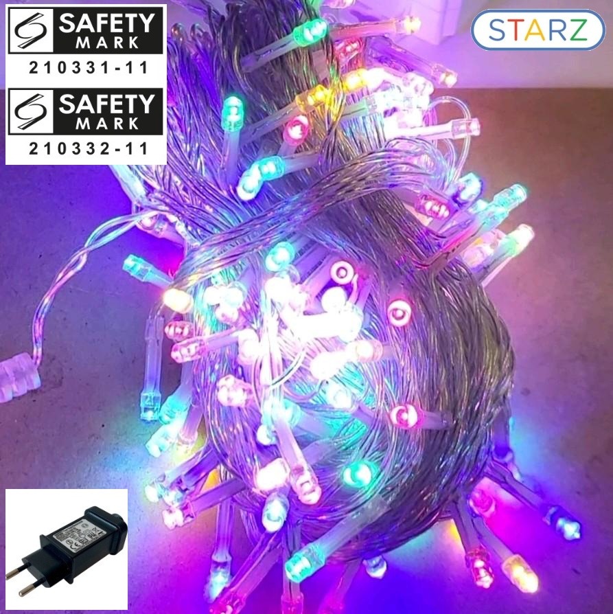 Lampu laplip lampu Raya 20meter 200 LED, 31v electrik Singapore Safety Mark approved, Furniture