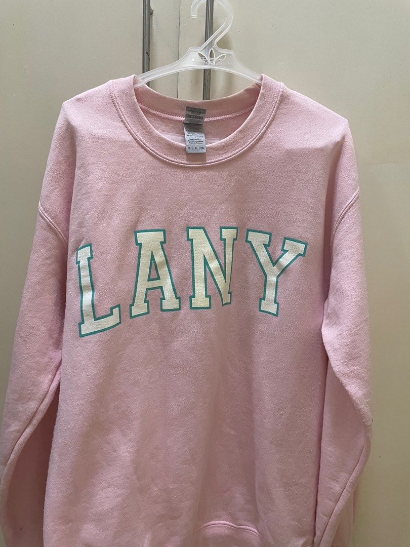 Lany Varsity Crew Neck Sweatshirt Women s Fashion Coats Jackets and Outerwear on Carousell
