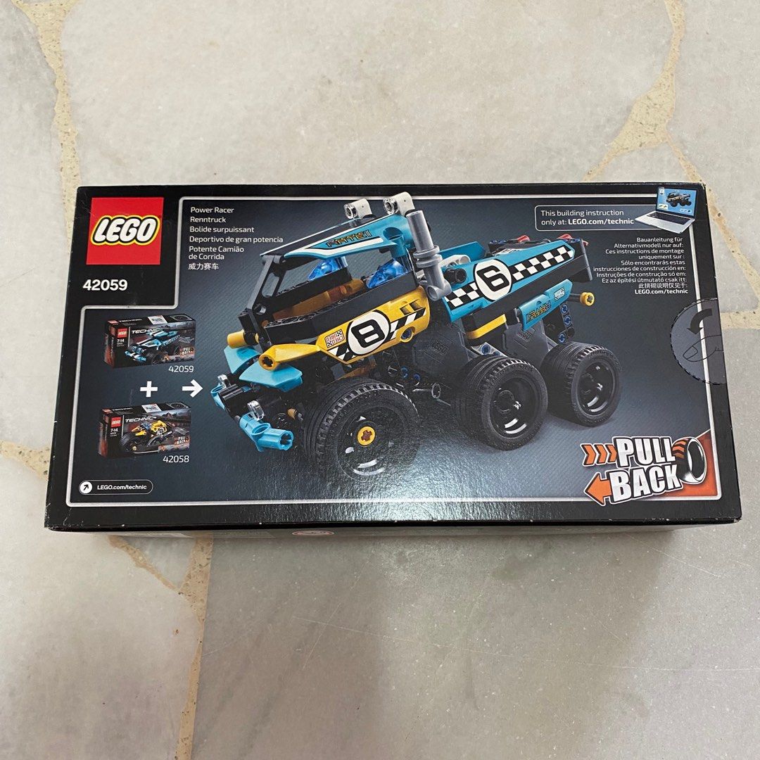 Lego 42059 Technic Stunt Truck, Hobbies & Toys, Toys & Games on Carousell