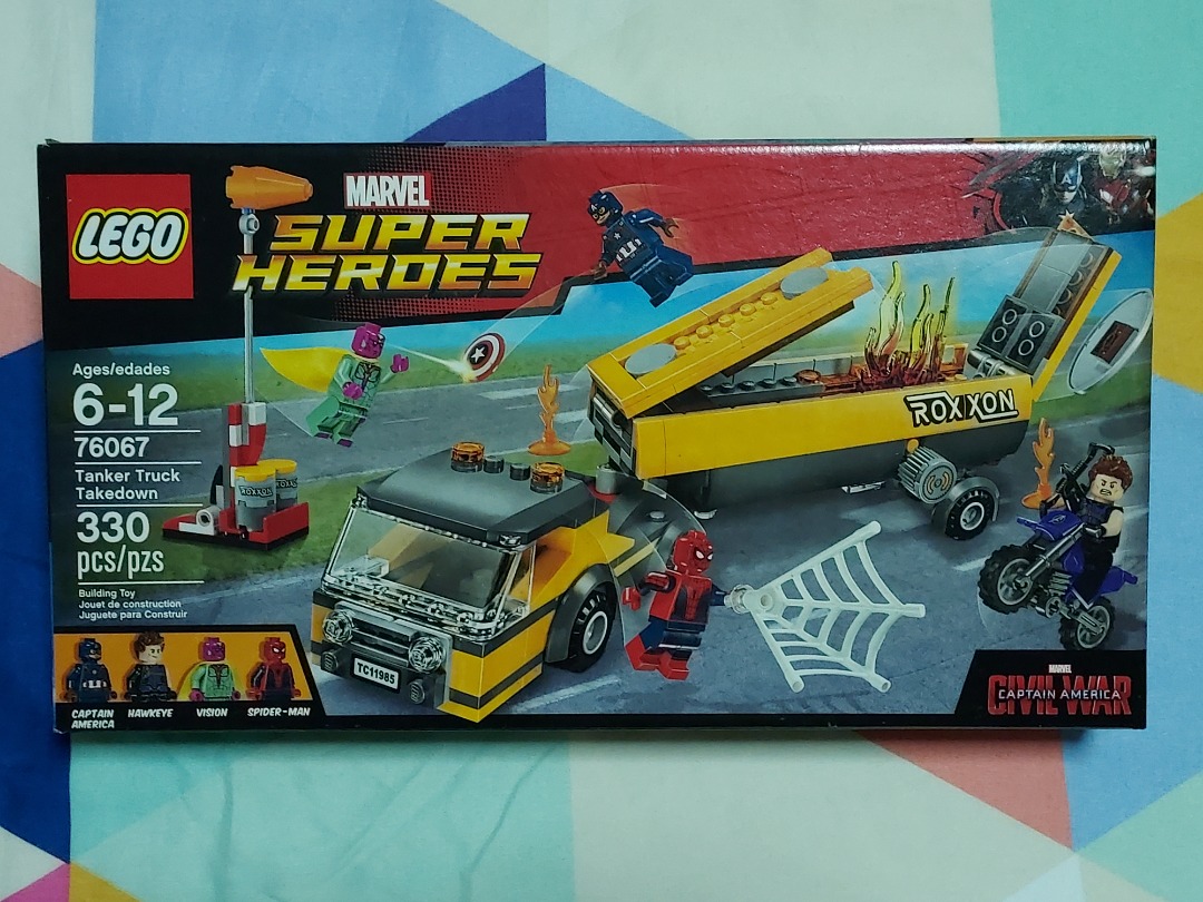 Truck takedown deals lego