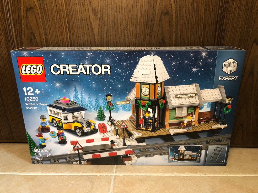 LEGO CREATOR系列10259 冬季火車站Winter Village Station, 興趣及遊戲