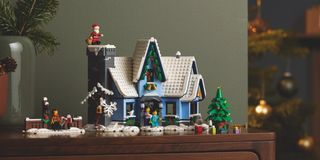 Lego ICONS Santa's Visit 10293 Winter Village Collections