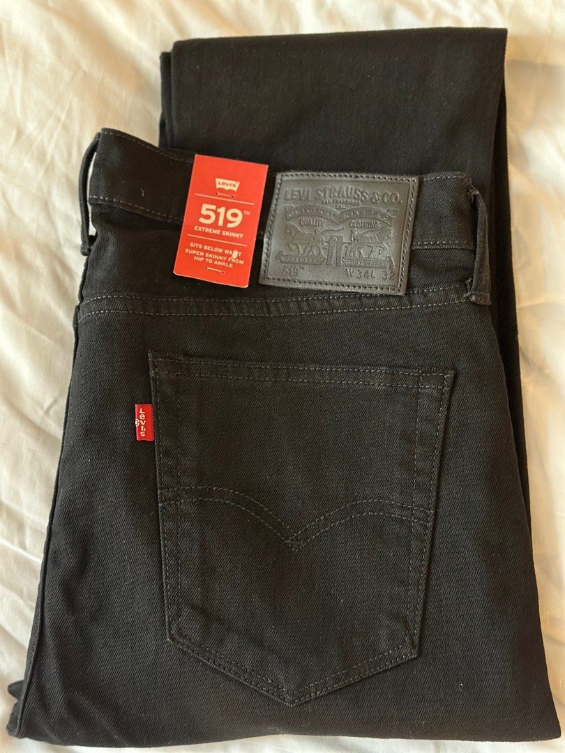 Levi s 519 Black 34 32
