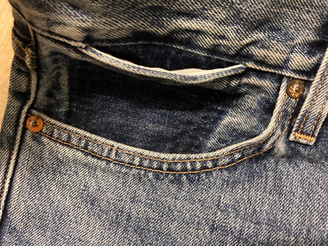 LEVI S ALTERED BOW CROP Men s Fashion Bottoms Jeans on Carousell