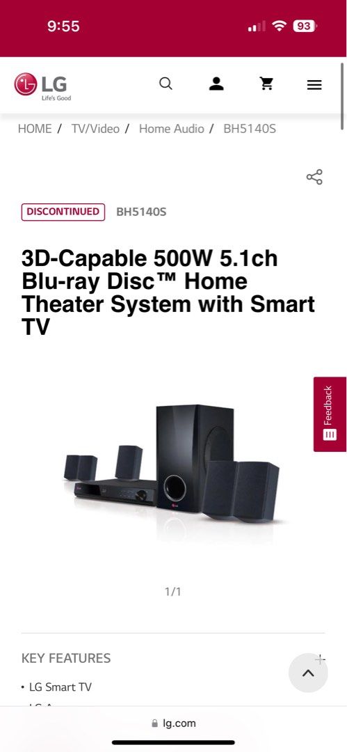 Bh5140s review top