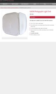 Light Tent (Soften Box)