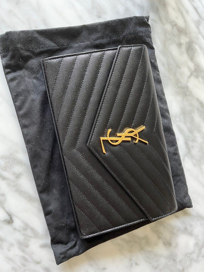 Original YSL Small Envelope WOC, Luxury, Bags & Wallets on Carousell