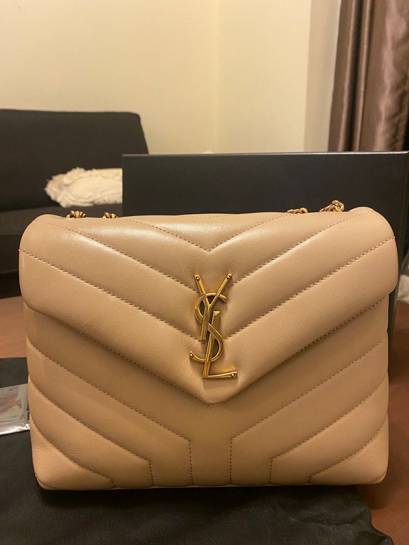 Ysl discount loulou beige