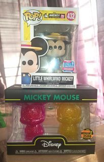 Little Whirlwind Mickey 2018 FCE and Hikari Mickey Mouse 2017 FCE Limited 3500 Disney Funko Pop Bundle