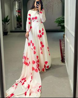 Long Anarkali Kurtis Women s Fashion Dresses Sets