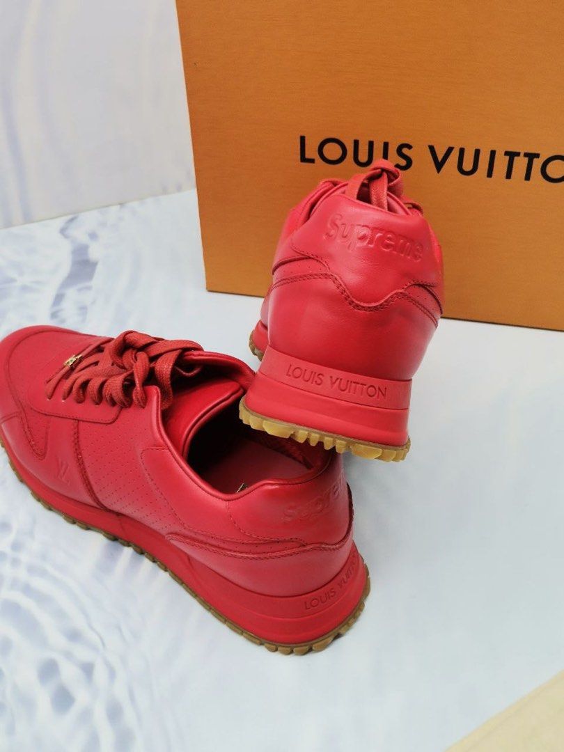Supreme x Louis Vuitton Run Away Black Gum  GOAT