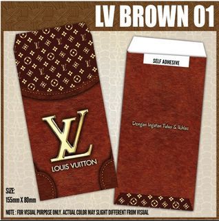 LOUIS VUITTON & DIOR angpao (Money envelope) 10 pcs. for all occasions