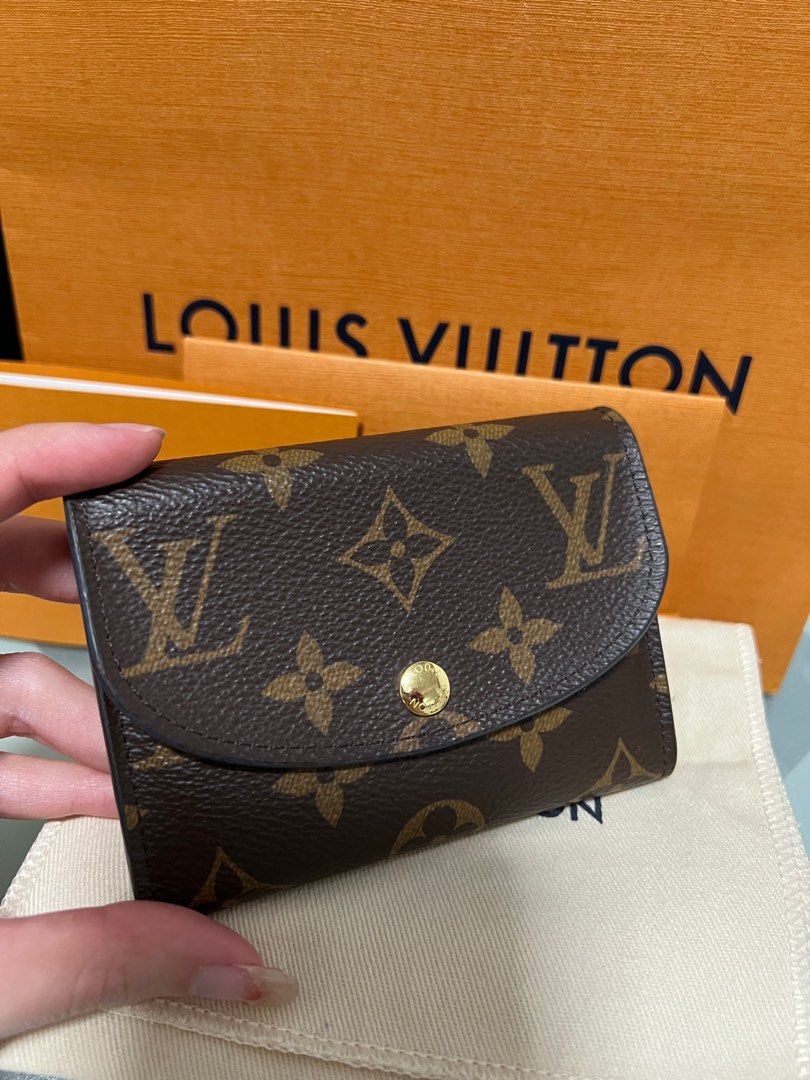 Louis Vuitton Unisex Monogram Coated Canvas Mini Coin Purse Brown