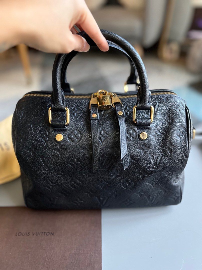 LV Speedy 25 Empreinte leather, Luxury, Bags & Wallets on Carousell