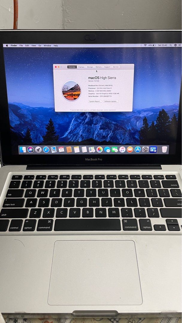 Macbook Pro 13 inch (Mid 2012), Elektronik, Komputer, Laptop di Carousell