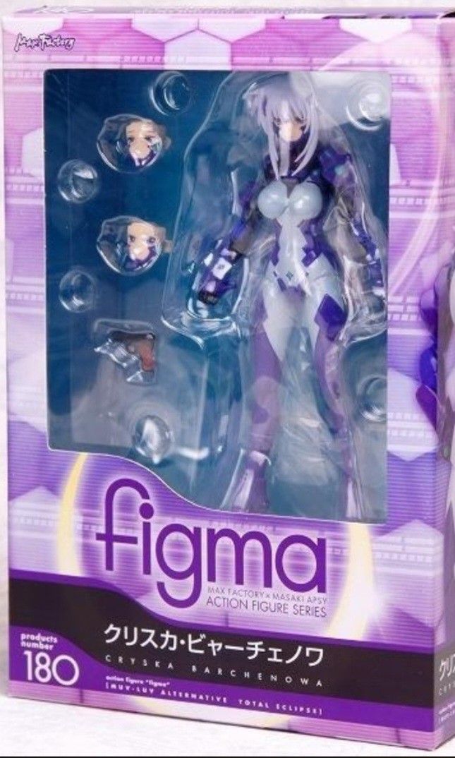 Figma 180 Cryska Barchenova - Muv Luv Alternative - Figurine Max Factory