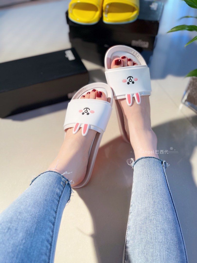 White new arrivals line sandals