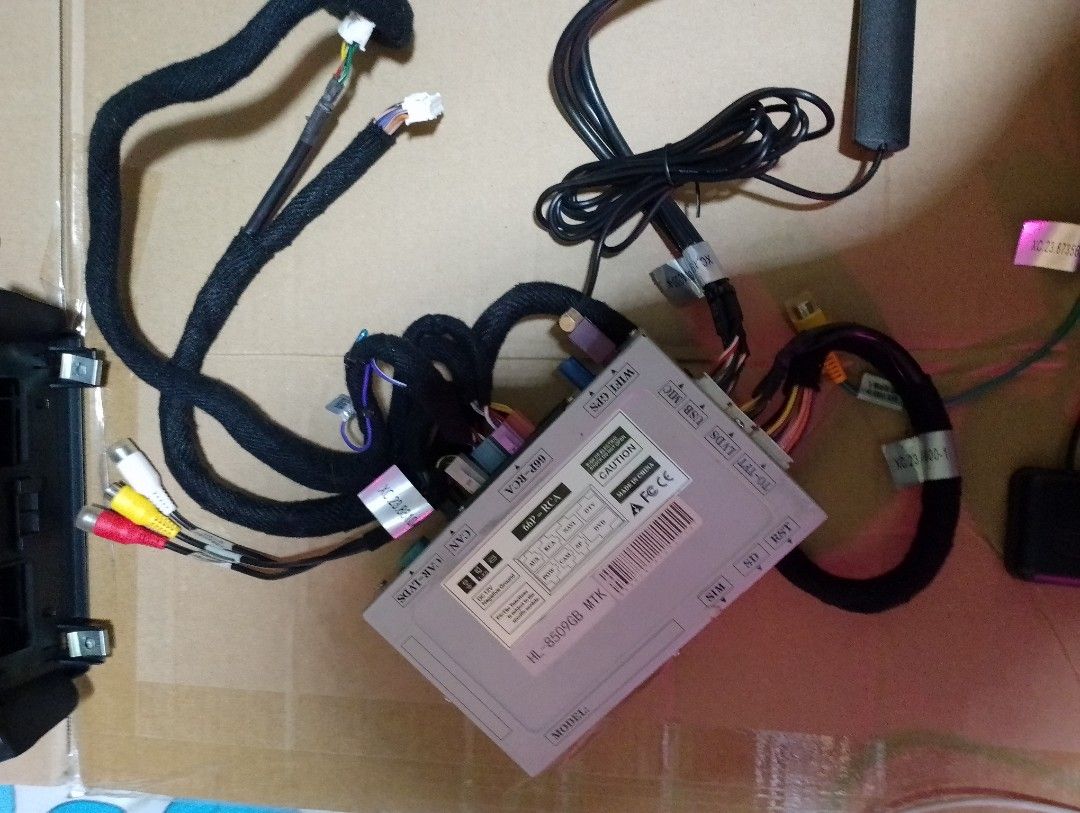 Mercedes multimedia set, Car Accessories, Electronics & Lights on Carousell