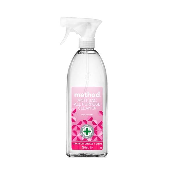method antibac all purpose cleaner 490ml rhubarb, Furniture & Home