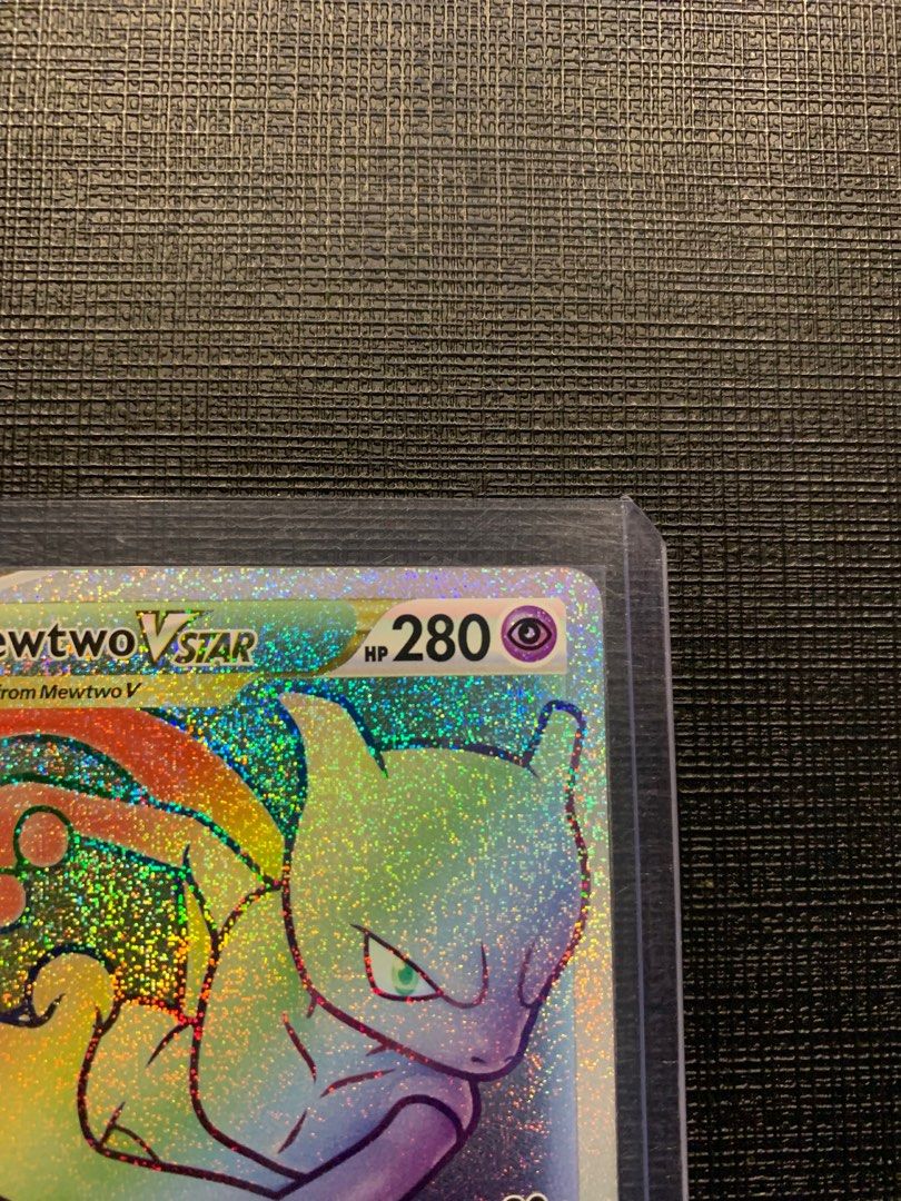 Pokemon TCG Pokemon Go Mewtwo VSTAR Rainbow Hyper Rare Card, Hobbies &  Toys, Toys & Games on Carousell