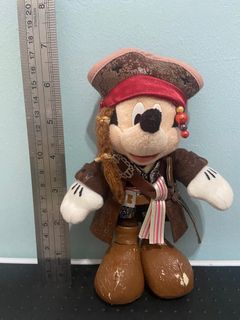 Mickey Mouse as Captain Jack Sparrow plush