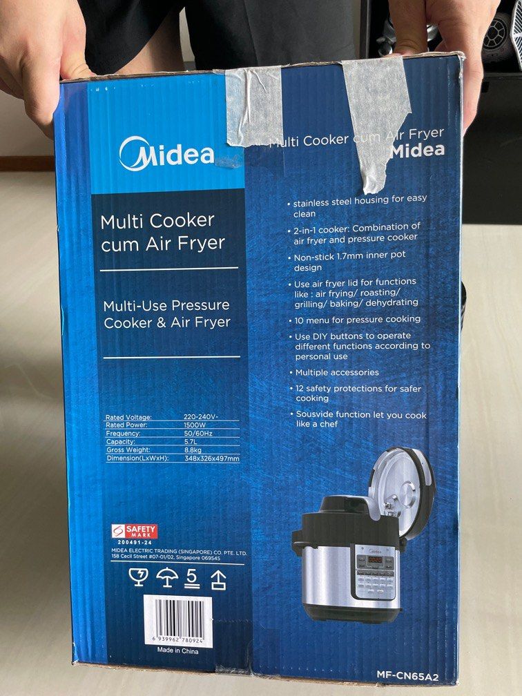 Multi cook sales fryer midea