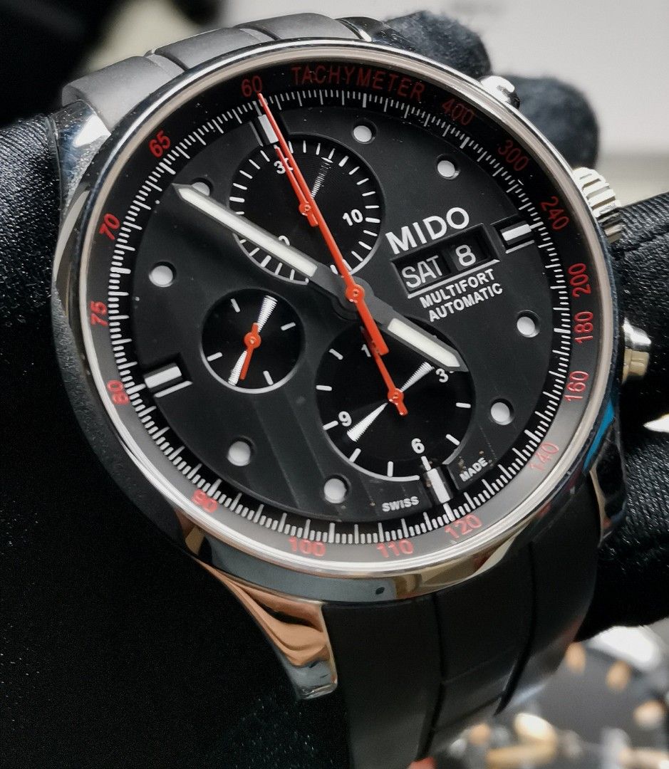 Mido multifort deals automatic chronograph