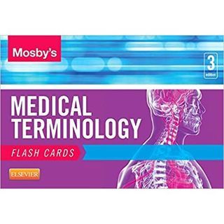MOSBY'S MEDICAL TERMINOLOGY FLASH CARDS REPRINT